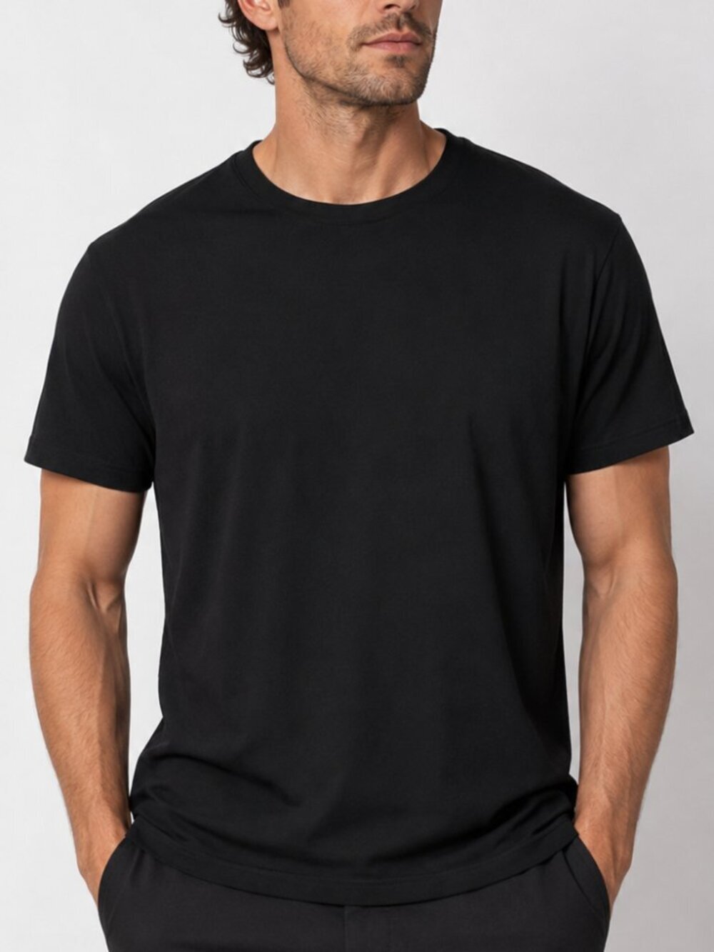 32 Degrees Cool Black T Shirt Short Sleeves Crew Neck Men's XL
